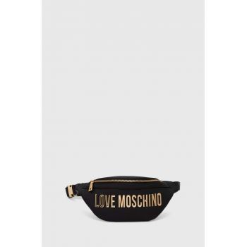 Love Moschino borseta culoarea negru, JC4195PP1LKD0000