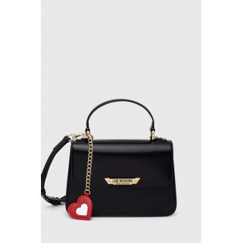 Love Moschino poseta culoarea negru, JC4138PP1LLM1000