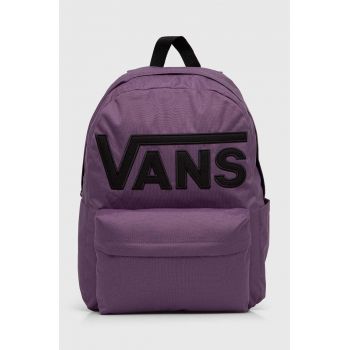 Vans rucsac culoarea violet, mare, cu imprimeu, VN000H4ZCIF1