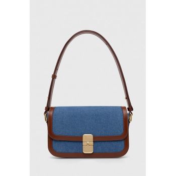 A.P.C. poseta sac grace baguette culoarea maro, COHDH.F61615