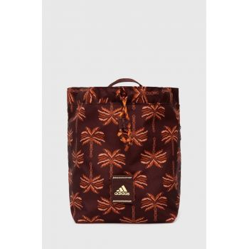 adidas rucsac x Farm Rio culoarea maro, mic, modelator, IX5053