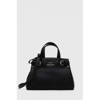 Armani Exchange poseta culoarea negru, 949136 4R755