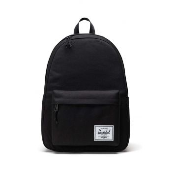 Herschel rucsac Classic XL Backpack culoarea negru, mare, neted