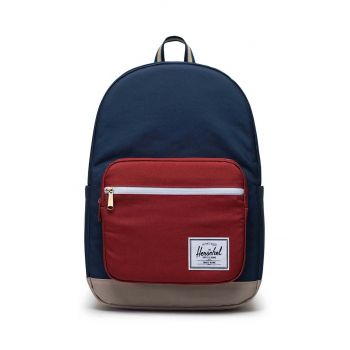 Herschel rucsac Pop Quiz Backpack culoarea negru, mare, neted