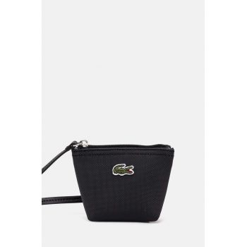 Lacoste portofel femei, culoarea negru, NF4545PO