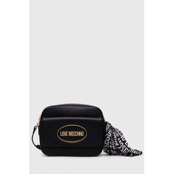 Love Moschino poseta culoarea negru, JC4036PP1LLE100A