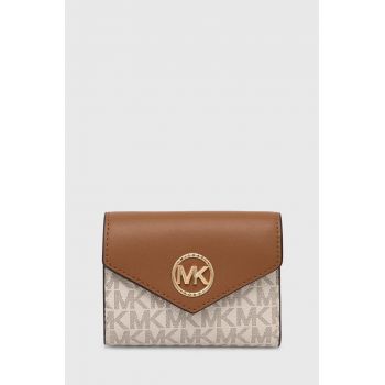 MICHAEL Michael Kors portofel femei, culoarea bej, 32S1GNME6B