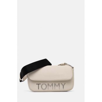 Tommy Jeans poseta culoarea bej, AW0AW16258