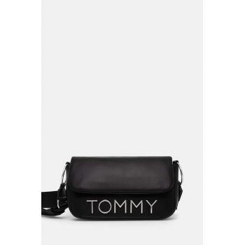 Tommy Jeans poseta culoarea negru, AW0AW16258