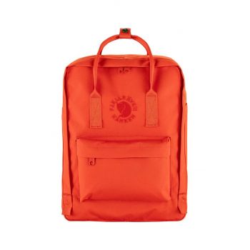 Fjallraven rucsac Re-Kanken culoarea roz, mare, neted, F23548