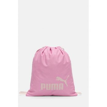 Puma rucsac Phase Small Gym Sack culoarea roz, modelator, 901900