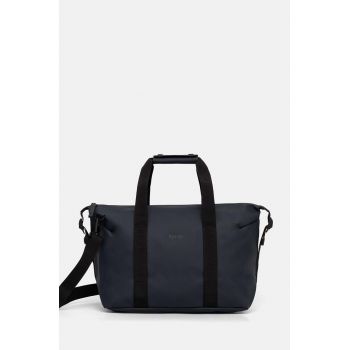 Rains geanta Hilo Weekend Bag Small W3 culoarea albastru marin, 14220-47