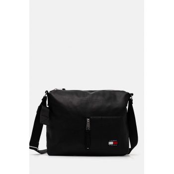 Tommy Jeans geanta culoarea negru, AM0AM13139