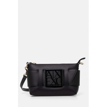 Armani Exchange poseta culoarea negru, 942907 0A874