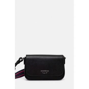 Emporio Armani poseta de piele culoarea negru, Y3H294 Y478E