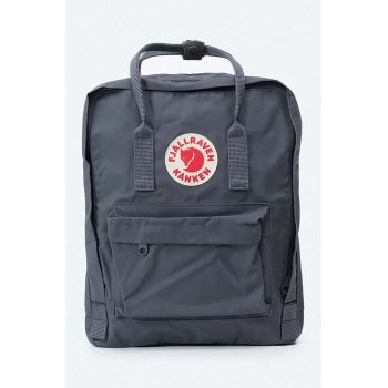 Fjallraven rucsac Kanken culoarea gri, mare, uni F23510.46