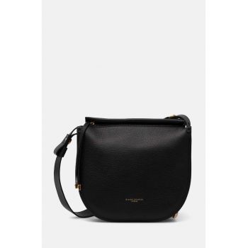 Gianni Chiarini poseta de piele GINEVRA culoarea negru, BS 11035 GRN