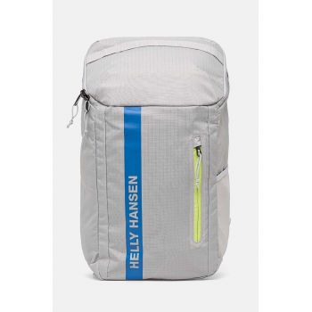 Helly Hansen rucsac Spruce 25L femei, culoarea gri, mare, cu imprimeu, 67540