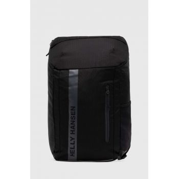 Helly Hansen rucsac Spruce 25L femei, culoarea negru, mare, cu imprimeu, 67540