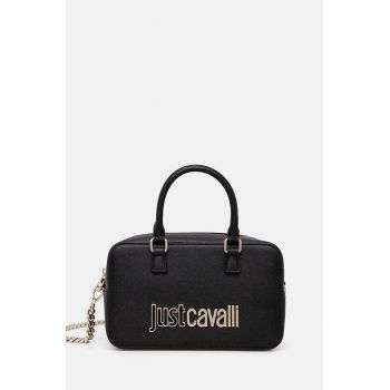 Just Cavalli poseta culoarea negru, 77RA4BB3 ZS766