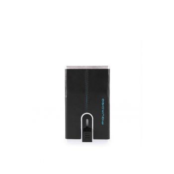 Portofel Card Holder Blue Square Barbati