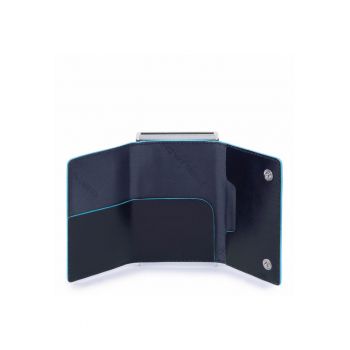 Portofel Compact Blue Square Barbati