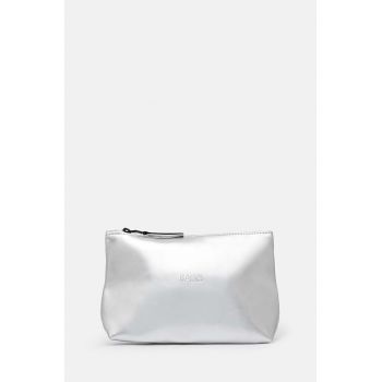 Rains portfard Cosmetic Bag W3 culoarea argintiu, 15600-51