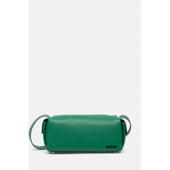 Sunnei poseta de piele culoarea verde, MACCWBAG002