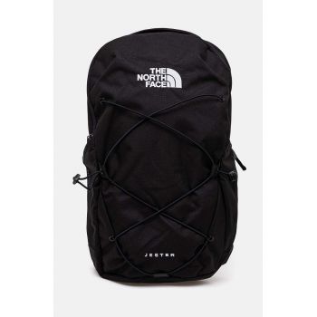 The North Face rucsac Jester 28L culoarea negru, mare, neted, NF0A3VXF4H01