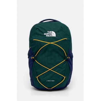 The North Face rucsac Jester 28l culoarea verde, mare, modelator, NF0A3VXF9O81