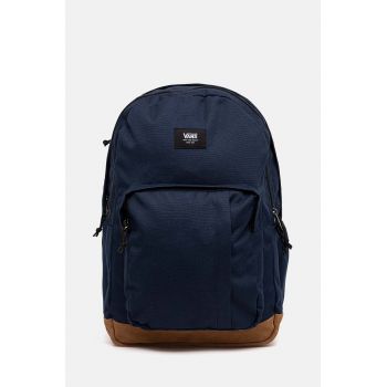 Vans rucsac culoarea albastru marin, mare, neted, VN000HRHLKZ1