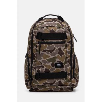 Vans rucsac culoarea verde, mare, modelator, VN0A7SCJDBC1