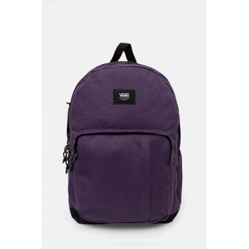 Vans rucsac culoarea violet, mare, neted, VN000HRH11E1