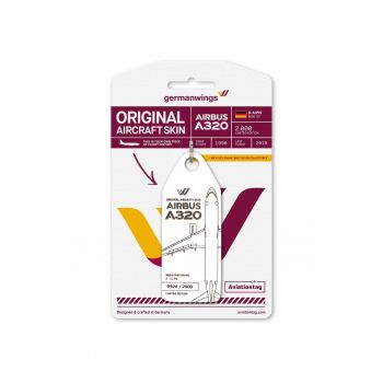 Breloc Germanwings - Airbus A320 - D-AIPW White de firma original