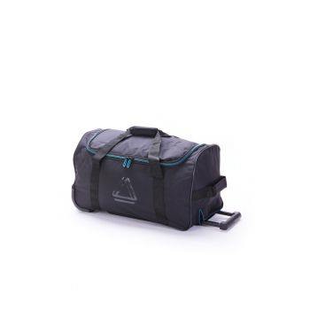 Geanta de voiaj cu role Rapid Air - Nylon Dobby - 50 cm - Negru