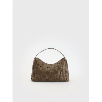 Reserved - LADIES` BAG - gri-închis