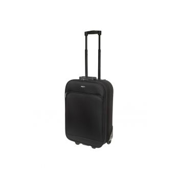 Troler Cabina - 2 Roti - Poliester - SG 775 - 55 cm - Negru