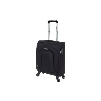 Troler Cabina - 4 Roti - ZC 444 - 55 cm - Negru