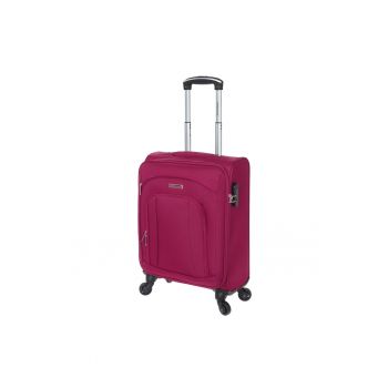 Troler Cabina - 4 Roti - ZC 444 - 55 cm - Rosu