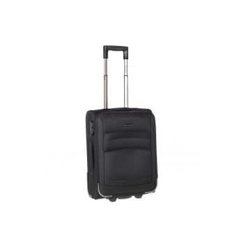 Troler Cabina - ZC 6019 - 55 cm - Negru