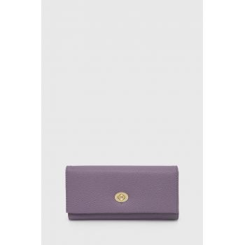 Answear Lab portofel femei, culoarea violet de firma original