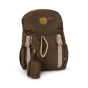 Konges Sløjd ghiozdan copii CLOVER SCHOOLBAG culoarea bej, mare, modelator, KS101316