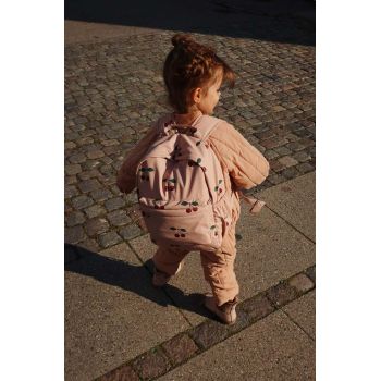 Konges Sløjd ghiozdan copii RAINY KIDS BACKPACK MIDI culoarea portocaliu, mic, modelator, KS101282