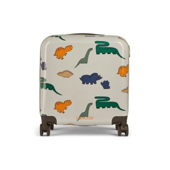 Liewood valiză pentru copii Hollie Hardcase Suitcase culoarea bej