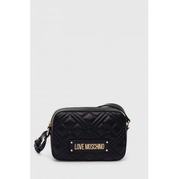 Love Moschino poseta culoarea negru, JC4150PP1LLA0000