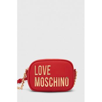 Love Moschino poseta culoarea rosu, JC4026PP1LKD0000