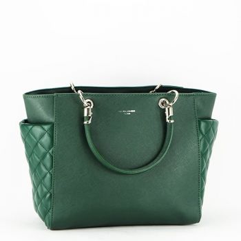 Geanta dama David Jones B-6835-3 12 Verde