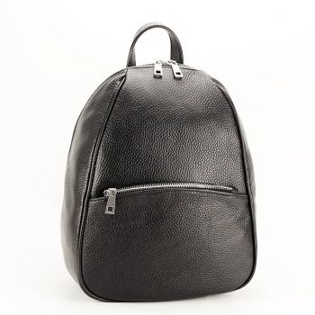 Rucsac din piele naturala negru B-8985 121