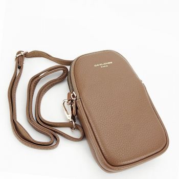 Borseta dama crossbody B-CM6814 07 Camel