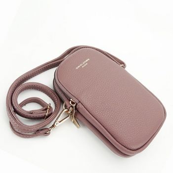 Borseta dama crossbody B-CM6814 07 Plamaniu